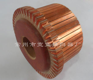 Customized Copper Commutator , 43 Segment Commutator Flameproof